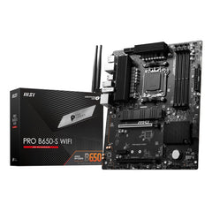 MSI PRO B650-S Wi-Fi AMD AM5 mATX Gaming Motherboard 