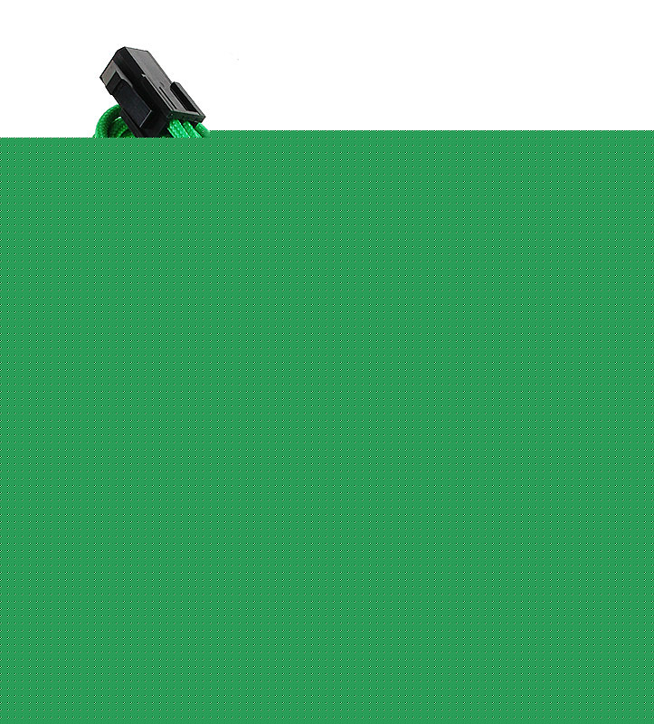Bitfenix 4pin ATX ext. Green (2 pack by Valotronics)