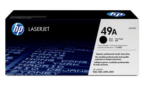 HP 49A LaserJet 1160/1320/3390/3392 Black Print Cartridge Average Cartridge Yiel