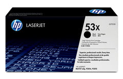 HP 53X LaserJet Q7553X Black Print Cartridge Prints Approximately 7 000 PGS Usin