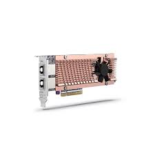 QNAP 2X M.2 PCIE GEN 4 NVME SSD & 2X 10GBE PORTS EXPANSION CARDS