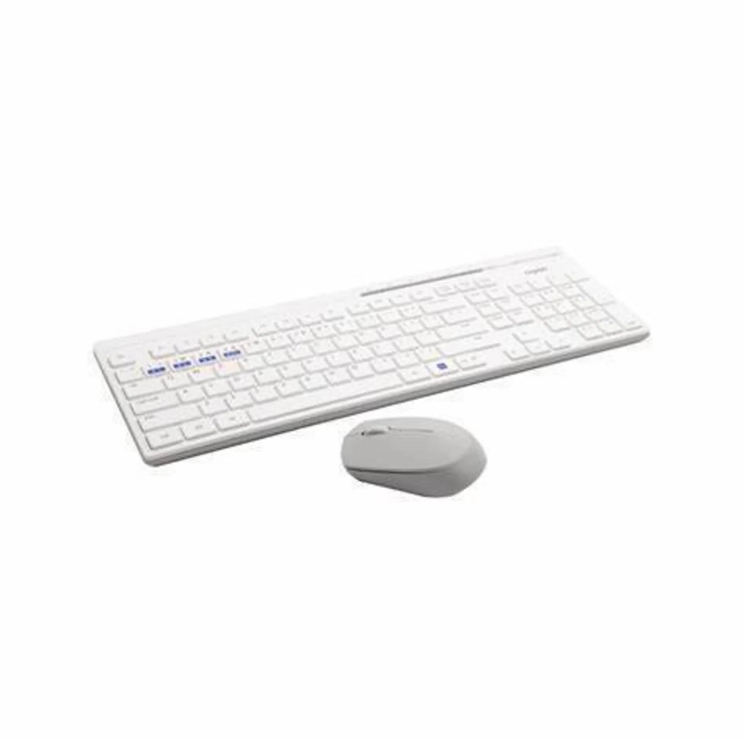RAPOO 8100M - Multimode wireless keyboard and mouse combo - White