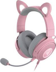 Kraken Kitty V2 Pro - RGB Headset/ Int Ears Quartz
