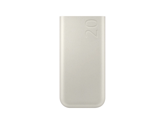 Samsung Powerbank - 20000mAh - Beige With super-fast charging 45W battery pack r