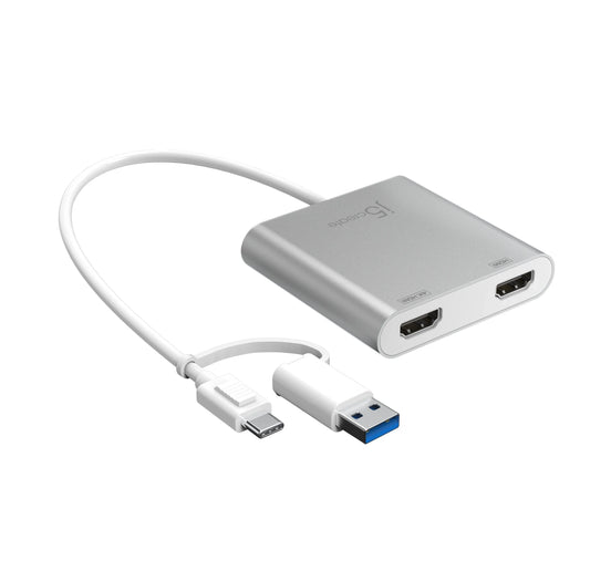 J5 JCA365 type-A/C ->2x HDMi