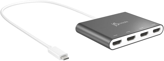 J5 JCA366 type-c ->4x HDMi