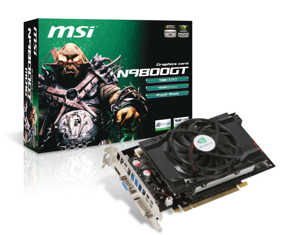 MSI 9800GT 1GB