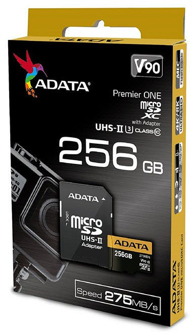 Adata 256miCrosdXc Uhs-ii u3