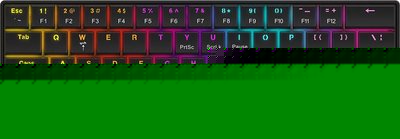 Armaggeddon SMK-1C Psychsparrow Low-Profile Mechanical Keyboard - Clicky