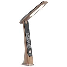 Snug LED Desk Lamp with clock 3 Dimming Settings Foldable 3 Colour Temp USB-C ch