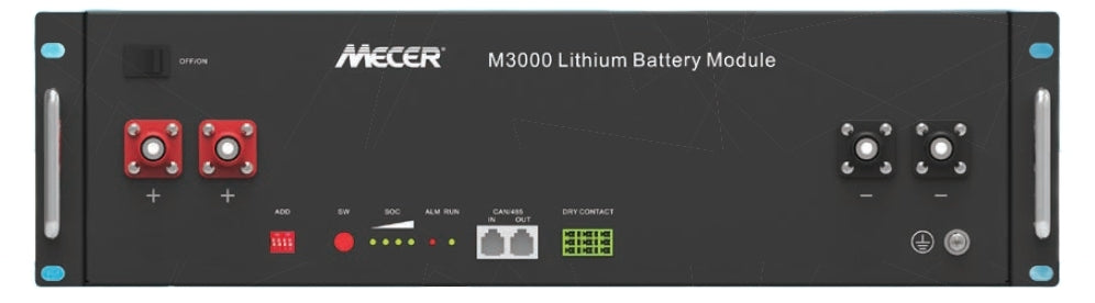 MECER 3.5kWh Lithium Battery 48 VOLTS (M3000)
