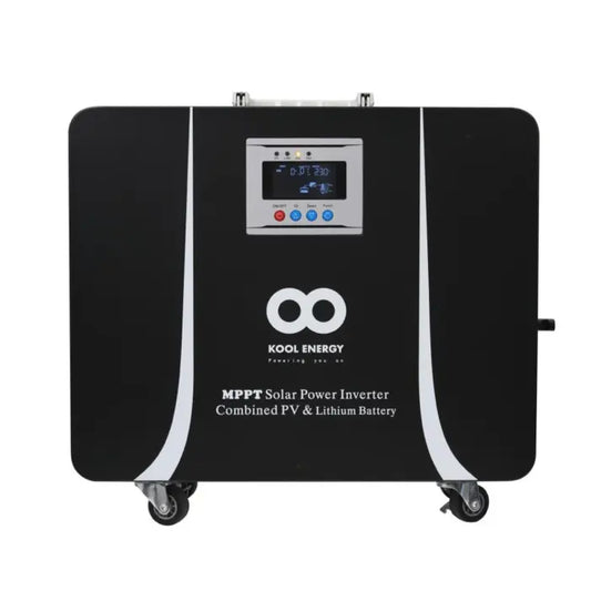 1/5kW Portable Lithium unit 26V 100Ah with 840W MPPT