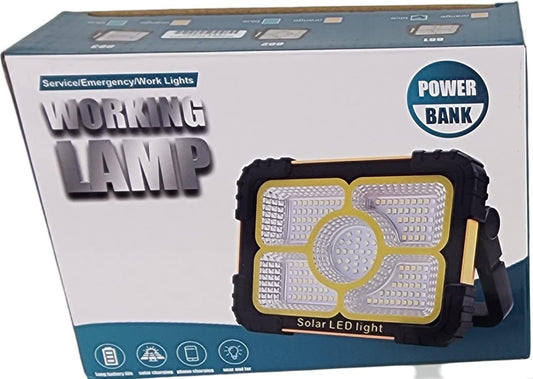 Solarix LED Solar Floodlamp With Power Bank Large