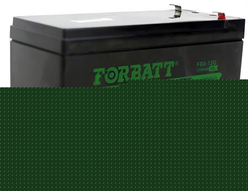 Solarix Forbatt 12V 8Ah Rechargeable Lead Acid Gel Battery
