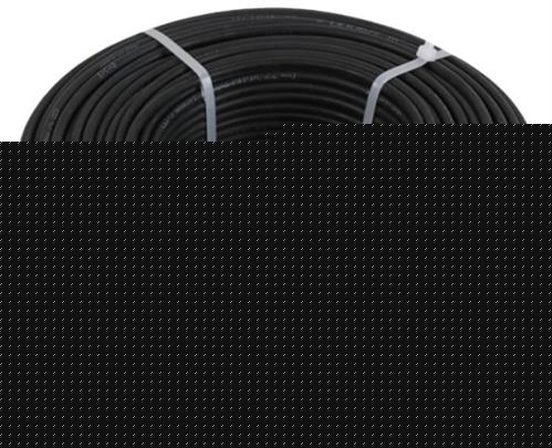 Solarix 6mm2 Single Core Solar Photovoltaic PV Cable Black