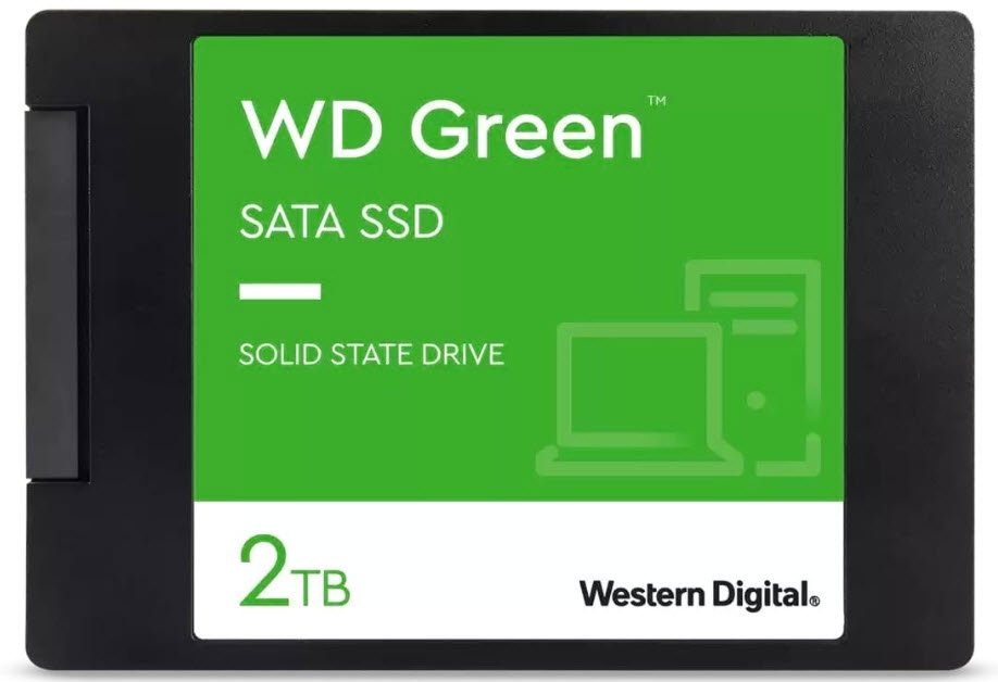 WDS200T3G0A 2.5" 2Tb Green