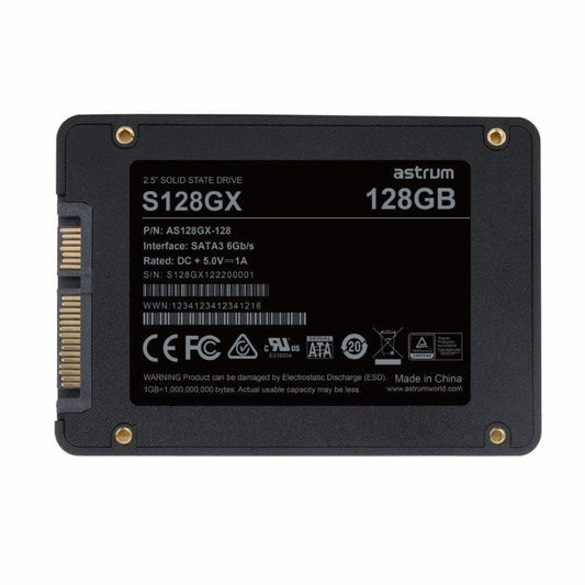 2.5INCH SSD 128GB SATA III DRIVE