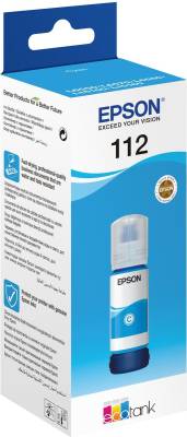 112 Ink Bottles Cyan 70ml L6580 / L15150 / L15160 6000 pages