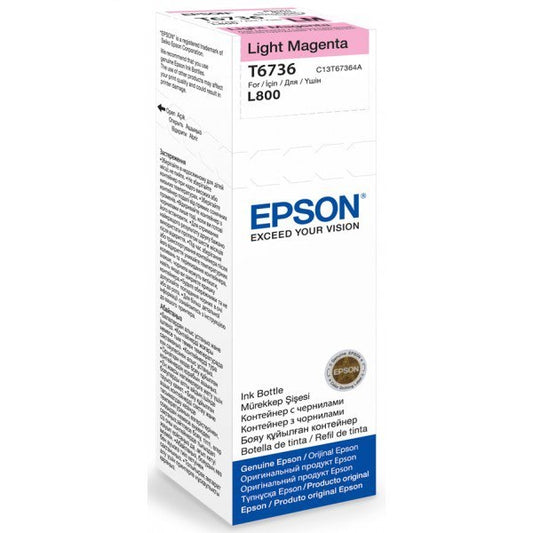 673 Ink Bottles Light Magenta 70ml EcoTank L800 /810/850 /1800