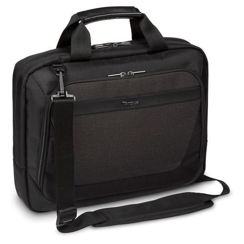 Targus - CitySmart ESS Multi-Fit 12.5-14 Topload Black/Grey Lightweight, durable