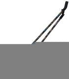 Totally Long Dust Pan Broom Set Black Floral Design Retail