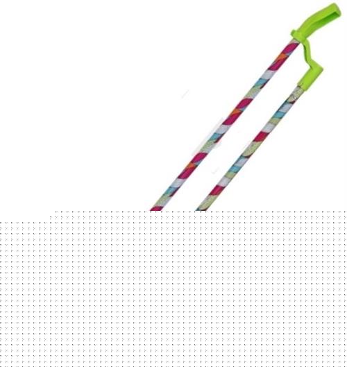 Totally Long Dust Pan Broom Set Rainbow Design Retail Box