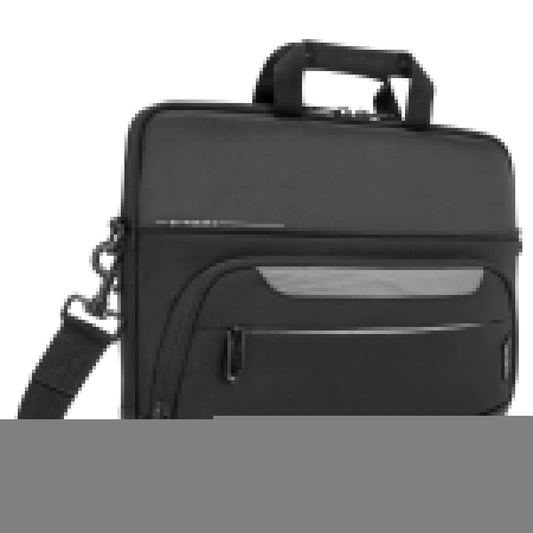 Targus Citygear 12-14 Slim Topload Laptop Case Black Super-slim tech carry case,