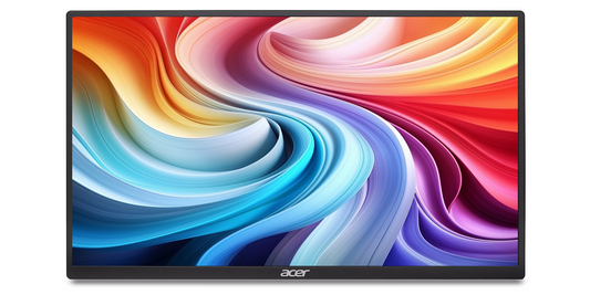 Acer Monitor - Commercial- PM161Q B1- Black- Flat- 15.6"- IPS- Response time: 6m