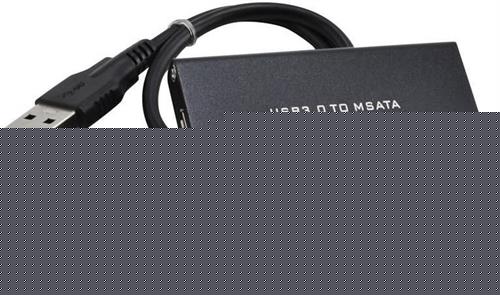 UniQue USB To mSATA SSD Mini External Enclosure