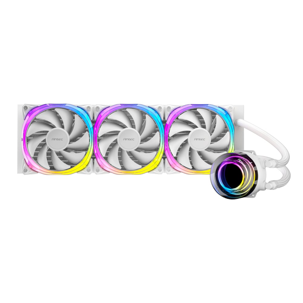 Antec VORTEX 360mm ARGB Liquid CPU Cooler - White 