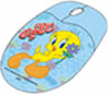 Tweety Optical USB Mouse Colour: Blue (2 pack by Valotronics)