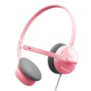 SonicGear Xenon 1 Headset with Mic - Pink