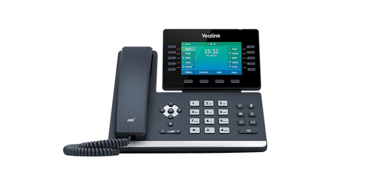 YEALINK T54W MID-LEVEL PHONE, DUAL-PORT GIGABIT ETH, WIFI DUAL-PORT GIGABIT ETH, WIFI DUAL-PORT GIGABIT ETH, WIFI