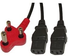 PWR Dedicated to Dual Headed Kettle Cable 2.8m (2 pack by Valotronics)