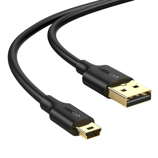UGREEN US132 USB to Mini USB 2.0, 450Mbps SuperSpeed Cable - 2m (3 pack by Valotronics)
