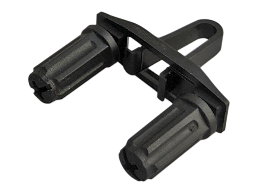 Rackstuds Duo 2.2mm/3.2mm 20 Pack Black | RSLDUO-1RUB20-S2/40