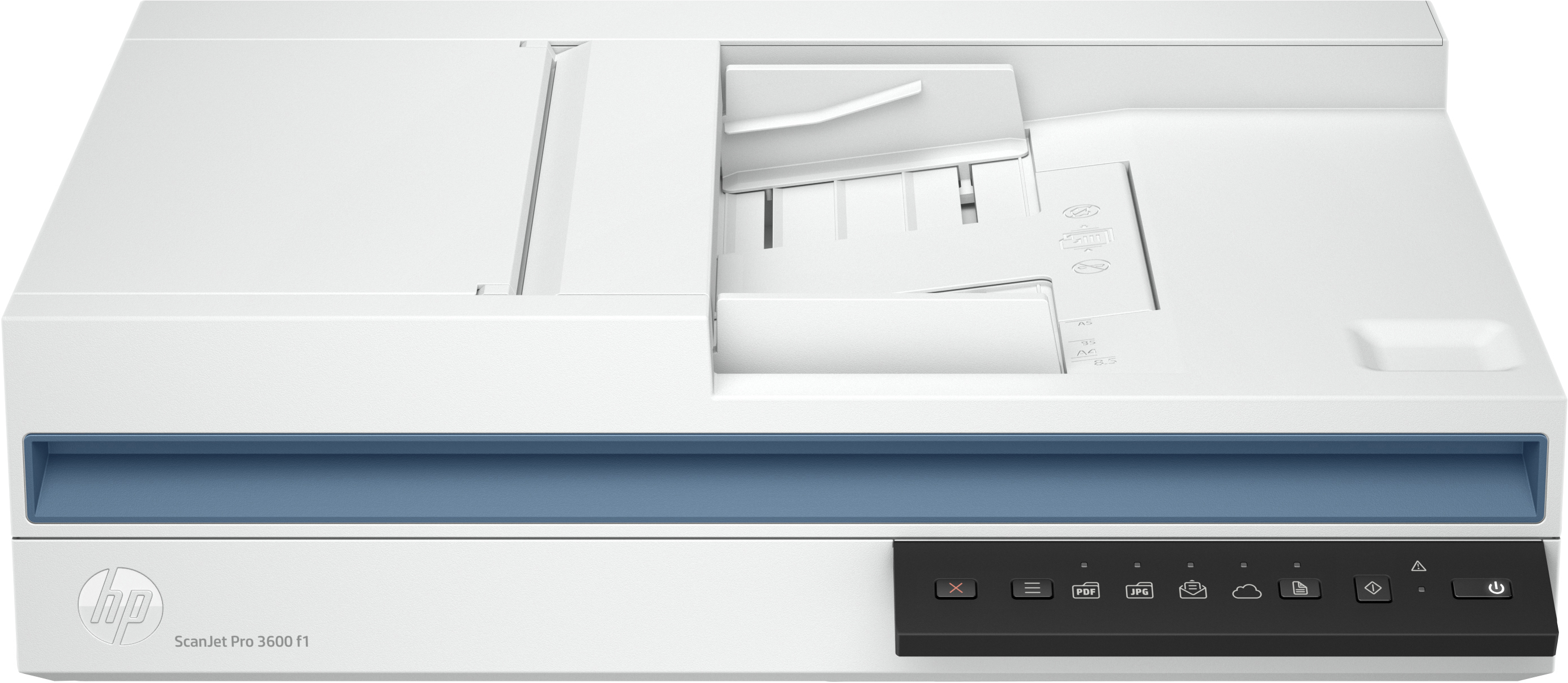 HP Scanner type ADF, CIS scanning technology, Flatbed; Scan technology: ADF, Fla