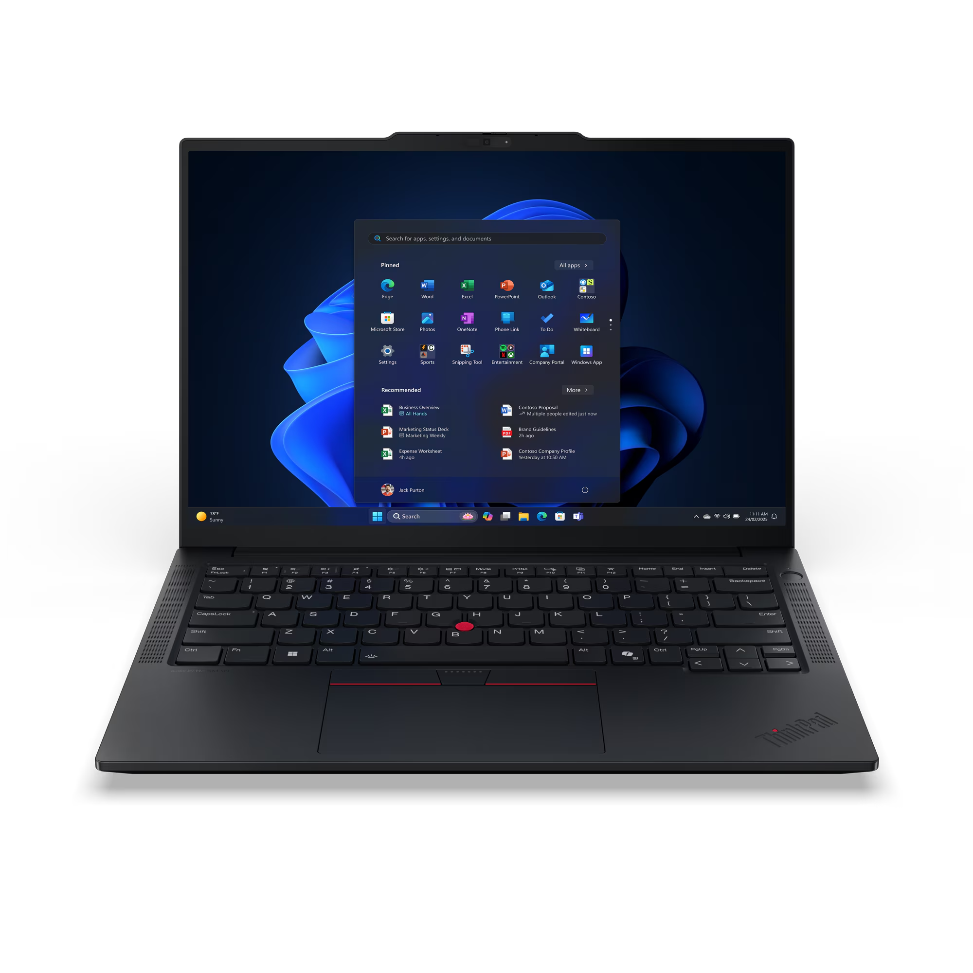 Lenovo Intel Core Ultra 7 255H, 16C (6P + 8E + 2LPE) / 16T, Max Turbo up to 5.1G