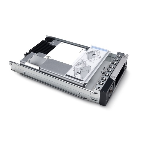 Dell 960GB SSD SATA Mixed Use 6Gbps 512e 2.5in with 3.5in Hyb Carr Cus Kit