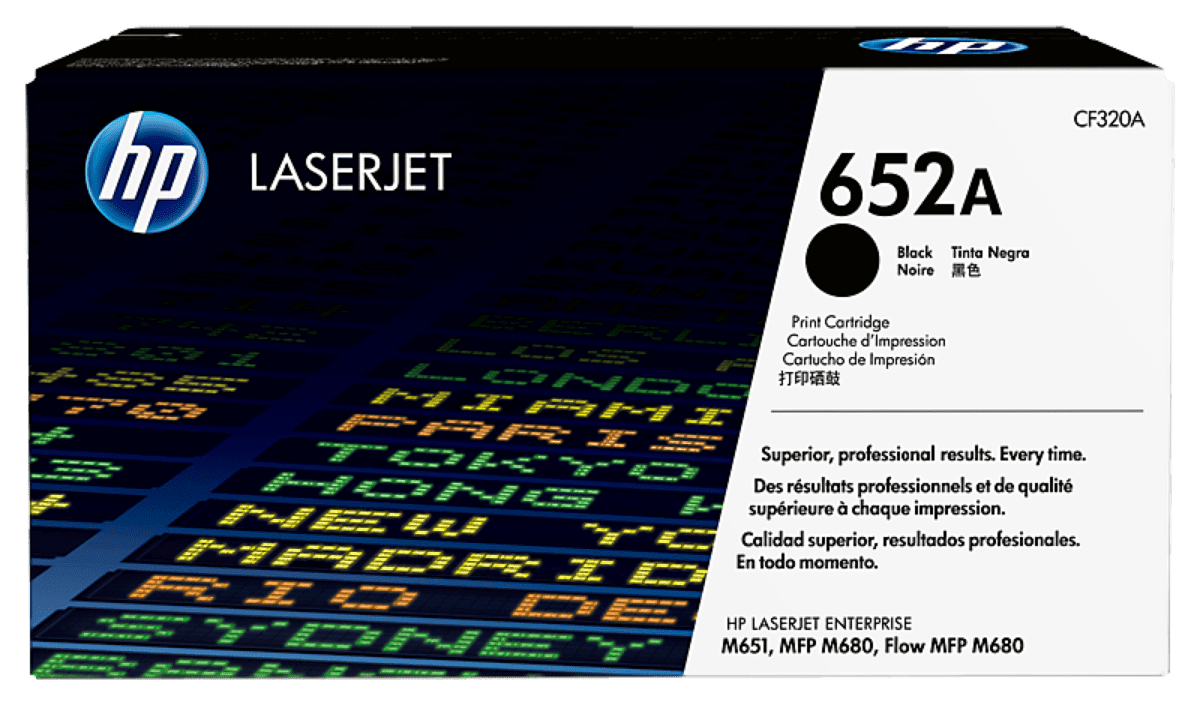 HP 652A Black Toner Cartridge