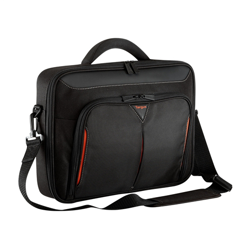 Targus Classic 15 - 15.6 Clamshell Black Re-enforced adjustable padded handle fo