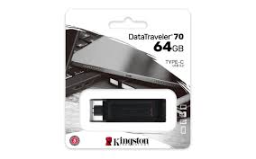 Kingston 64GB USB-C 3.2 Gen 1 DataTraveler 70