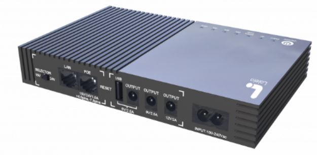 Lalela R1818 48840mWh Wi-Fi UPS 5V,9V,12V POE 15V,24V, USB 6 months Warranty