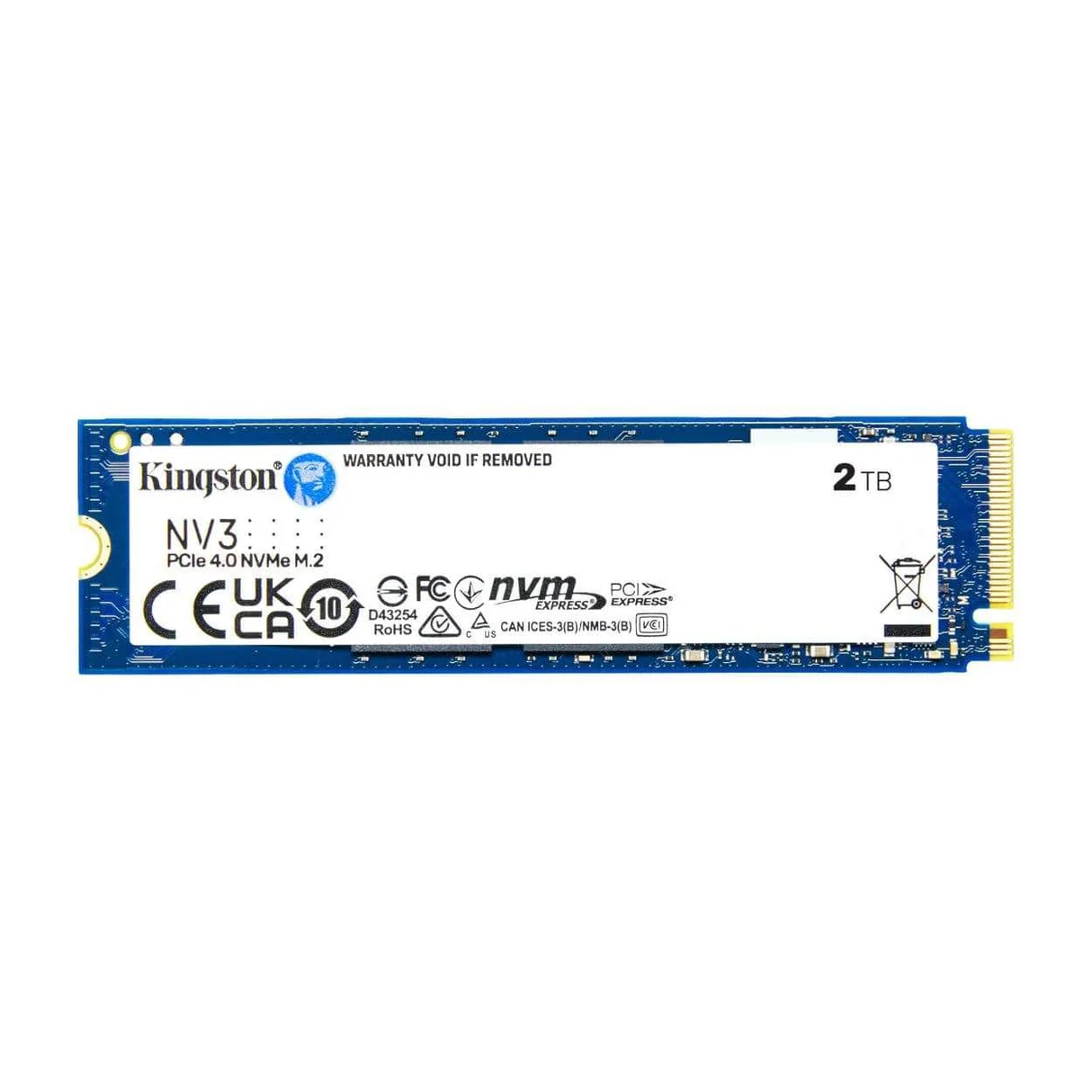 Kingston 2000G NV3 M.2 2280 PCIe 4.0 NVMe SSD