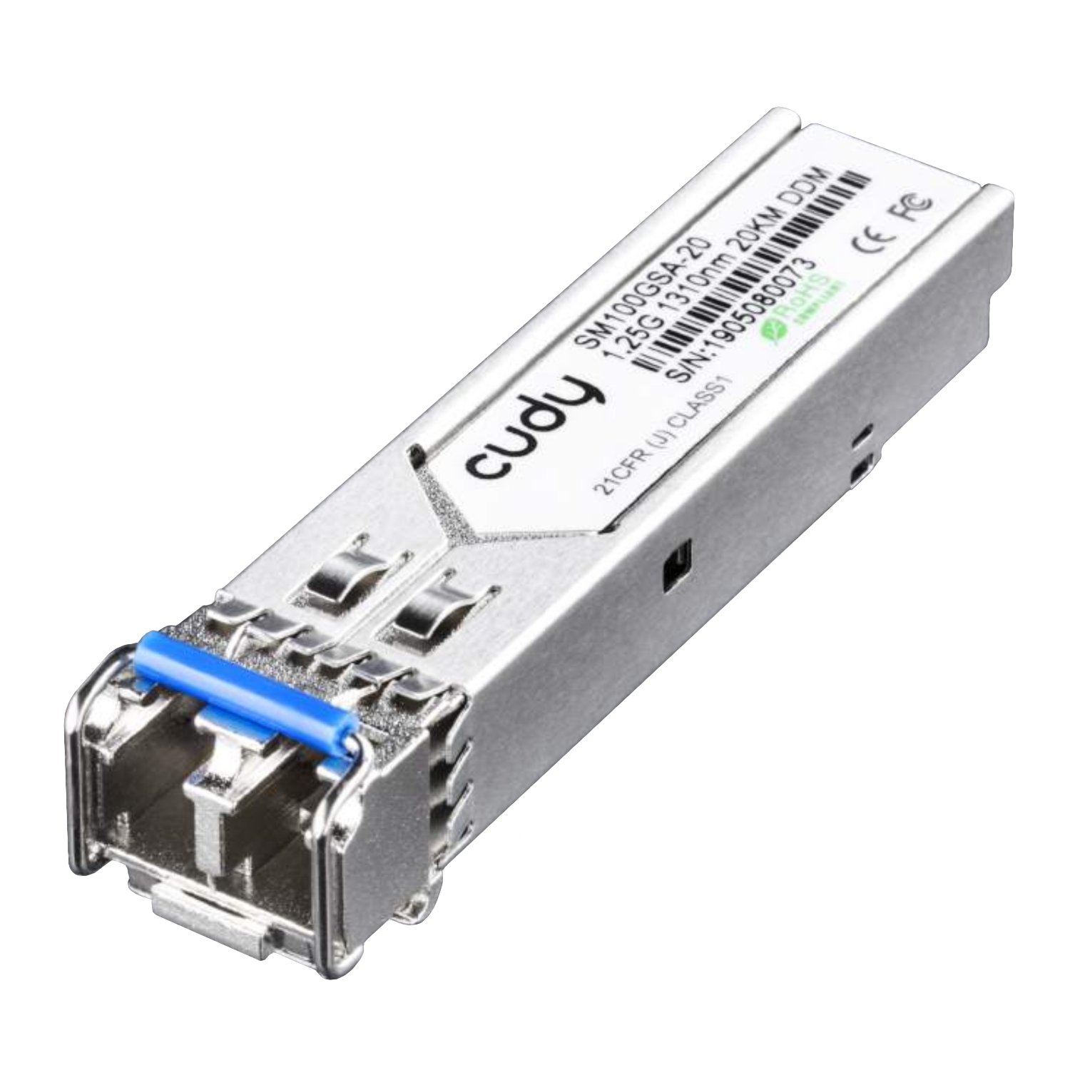 Cudy SM100GSA-20 Single Mode 1.25Gb/s SFP Module (2 pack by Valotronics)
