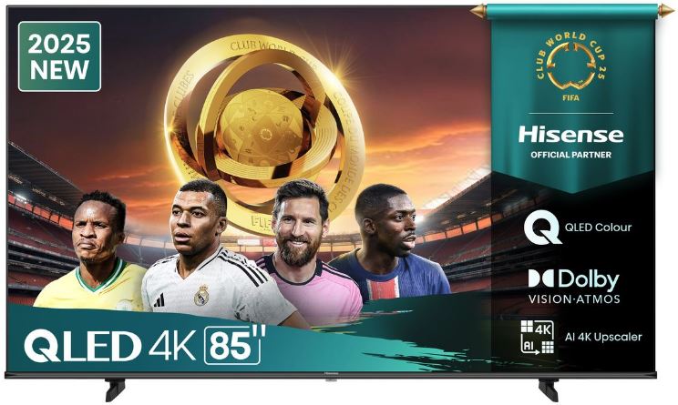 Hisense 85-inch QLED Q6Q Series Smart LED TV