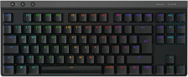 Logitech G G515 TKL LightSpeed Wireless Gaming Keyboard Black