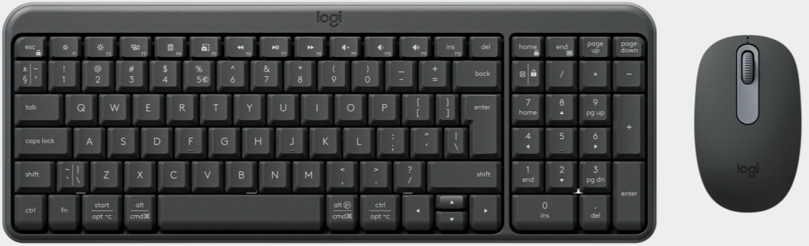 Logitech MK250 Wireless Mouse and Keyboard Combo Set
