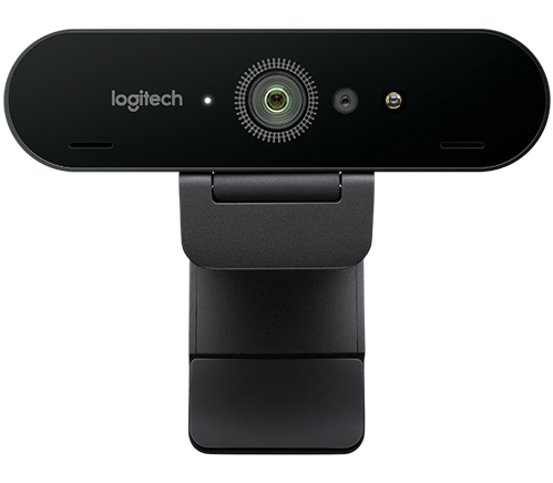 Logitech BRIO Webcam with 4K Ultra HD video & RightLight 3