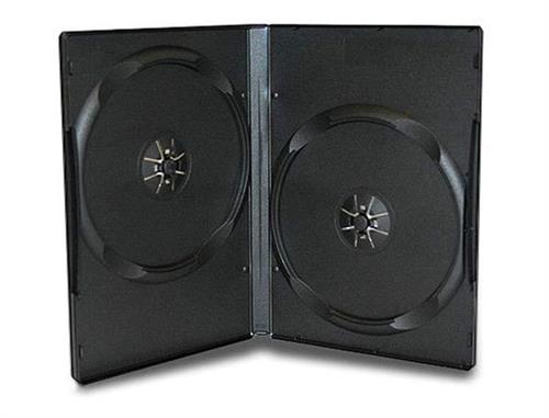 Unique Dvd Case Single Black 14Mm, Retail Box, No Warranty 